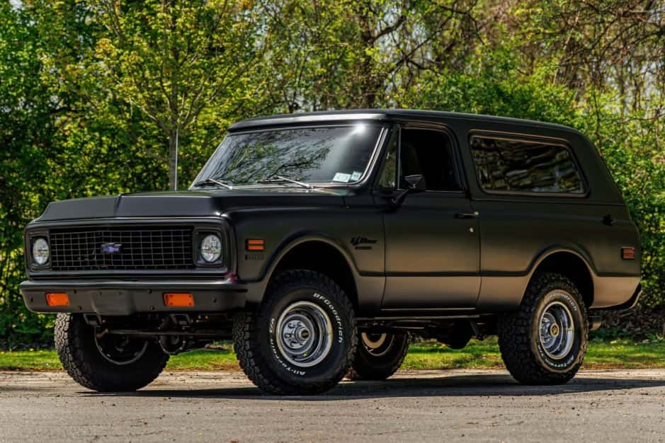 1970 Chevrolet K5 Blazer 1969-1972 sold for $71,000