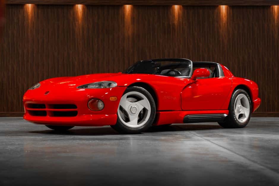 1992 Dodge Viper SR I (1992-1995) sold for $57,777