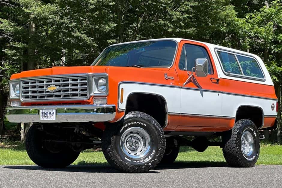 1976 Chevrolet K5 Blazer 1973-1991 sold for $56,000