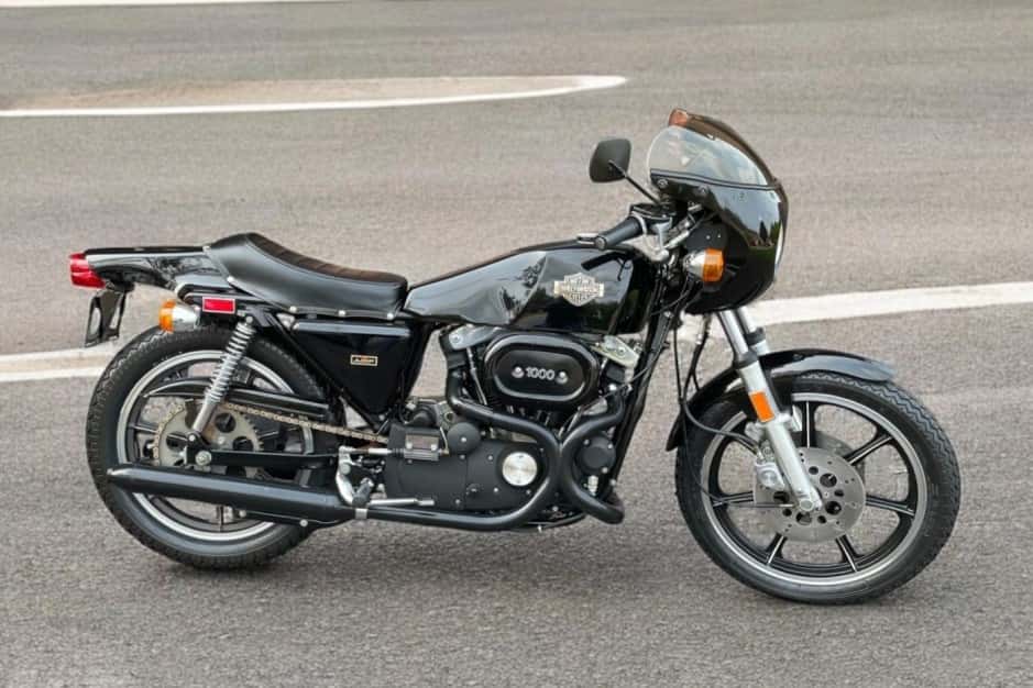 1977 Harley-Davidson Sportster sold for $13,700