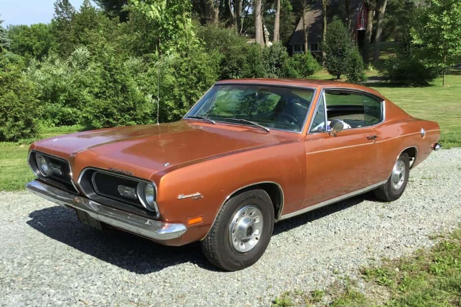 1969 Plymouth Barracuda sold for $26,000
