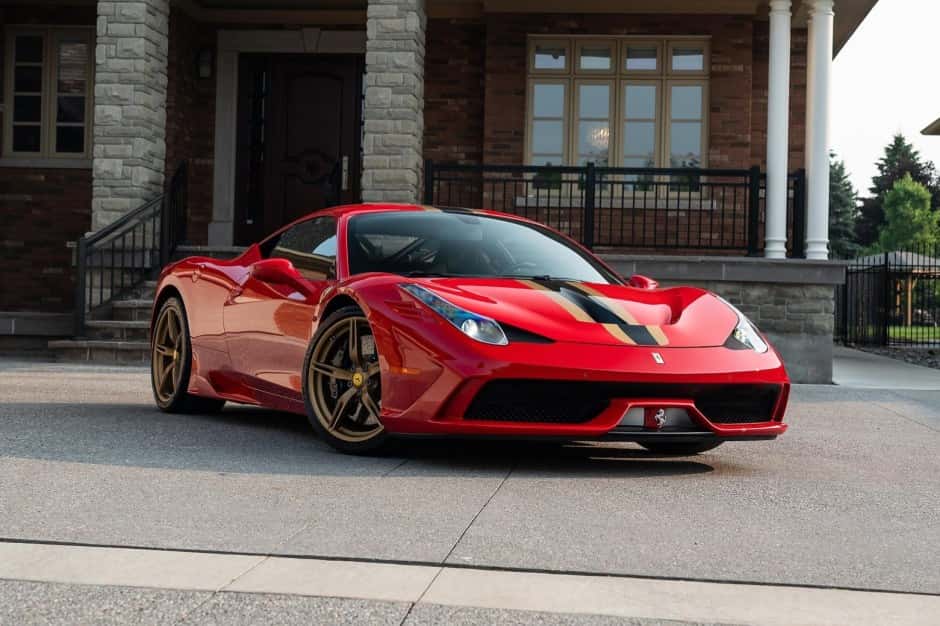 2015 Ferrari 458 sold for $650,000