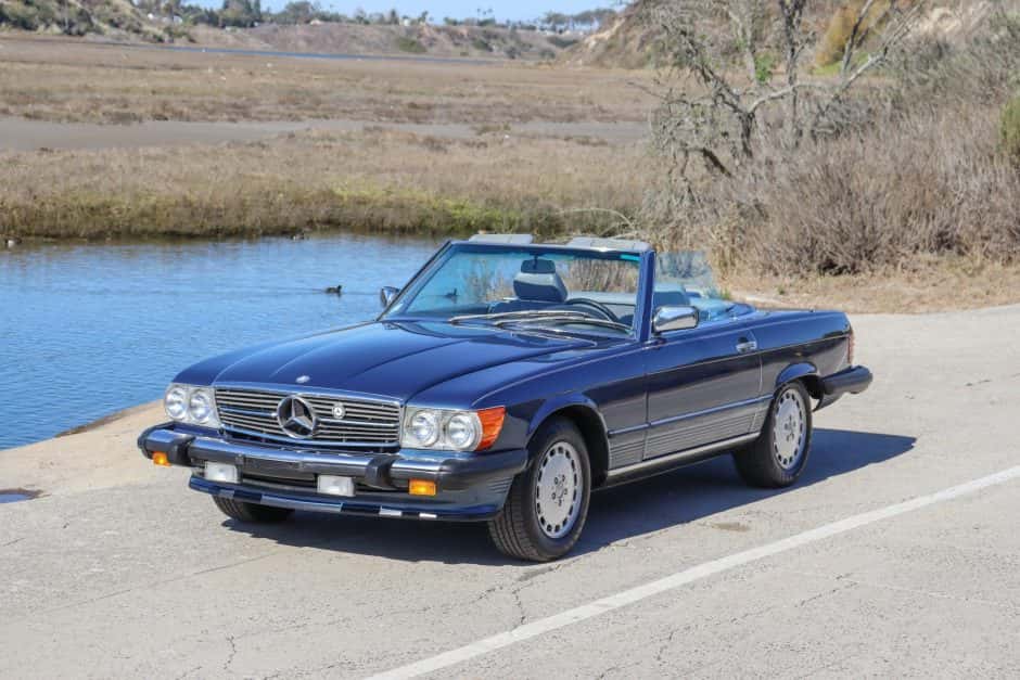 1986 Mercedes-Benz R107 SL sold for $28,250