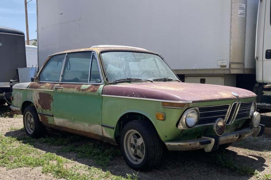 1973 BMW 2002tii sold for $3,777