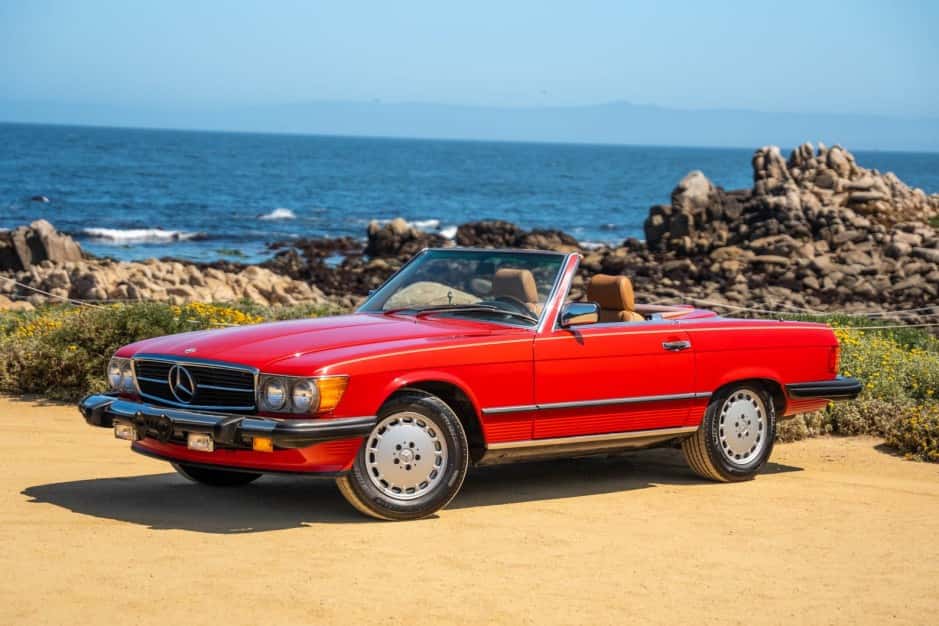 1987 Mercedes-Benz R107 SL sold for $27,500