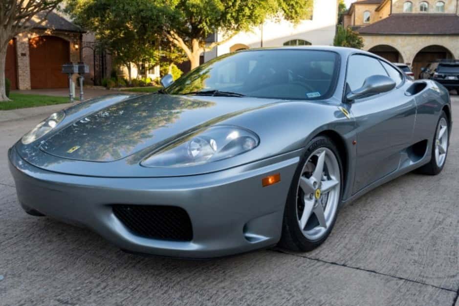 2004 Ferrari 360 sold for $87,000