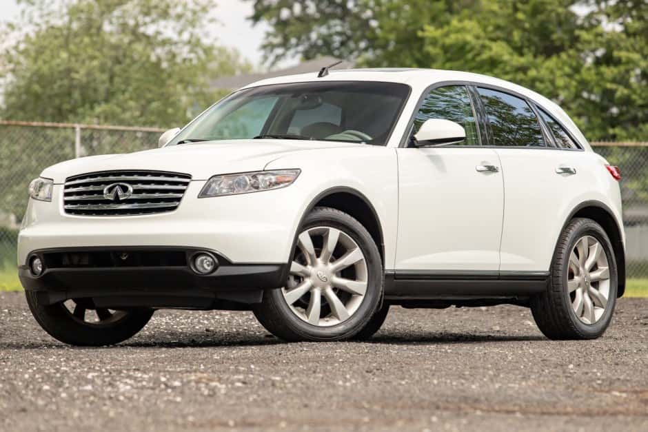 2003 Infiniti FX sold for $14,300