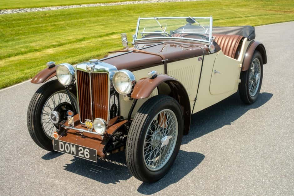 1937 MG TA sold for $25,000