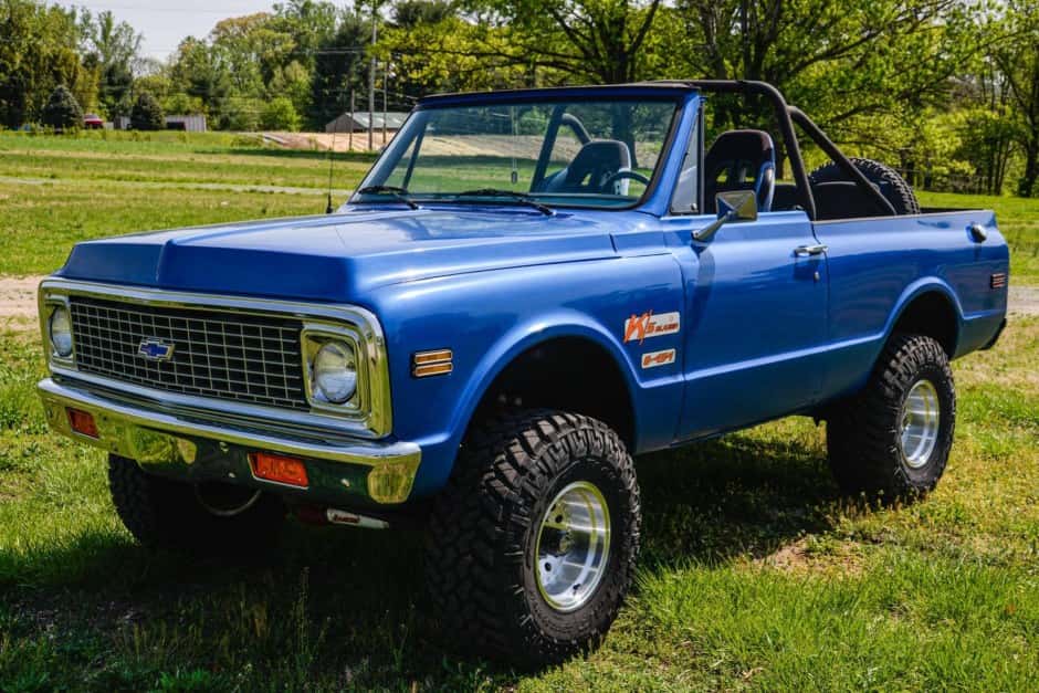 1972 Chevrolet K5 Blazer 1969-1972 sold for $31,000