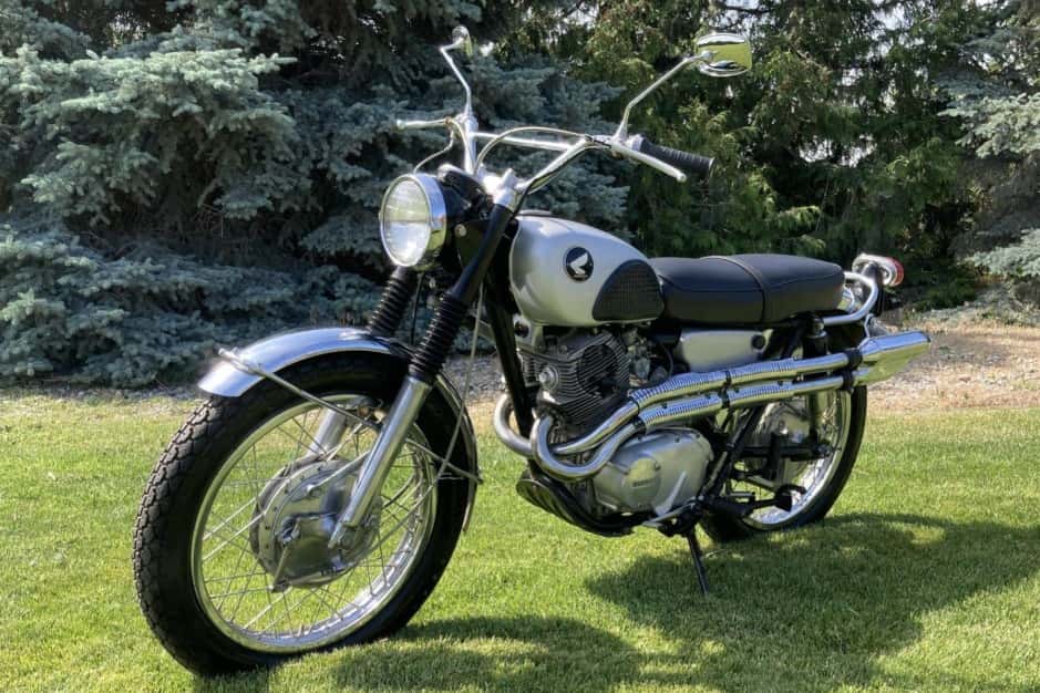 1967 Honda Dream, CB77 Super Hawk, & CL77 Scrambler sold for $4,800