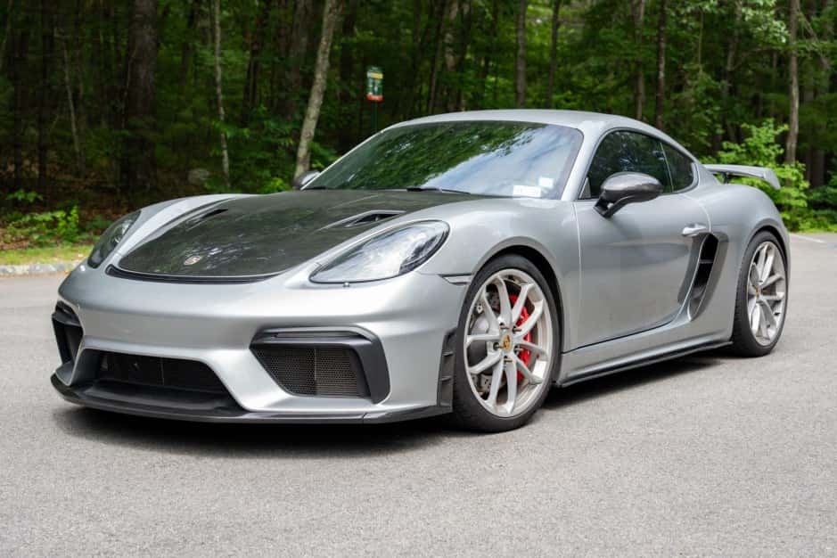 2021 Porsche Cayman GT4 sold for $102,718