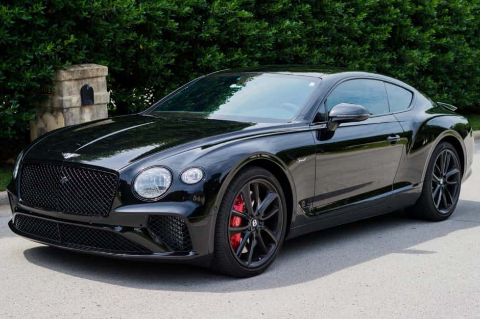 2021 Bentley Continental GT sold for $153,000