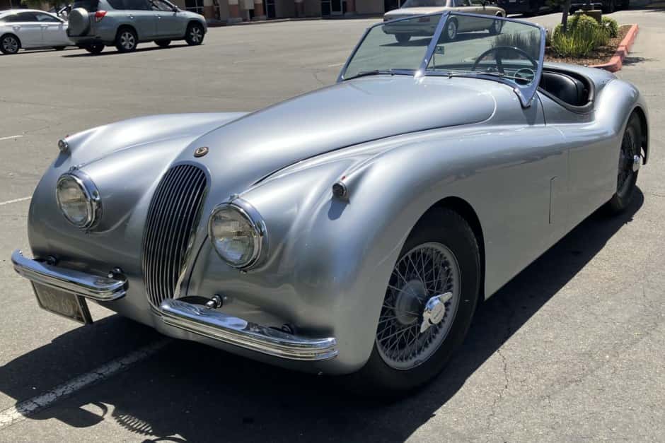 1953 Jaguar XK120 sold for $65,000
