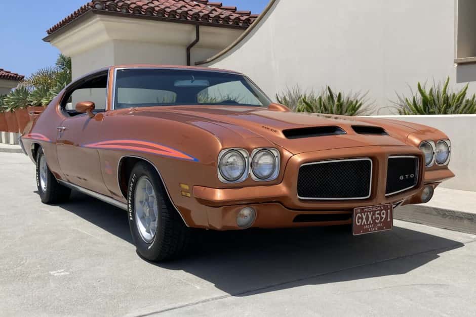 1971 Pontiac GTO (1968-1972) sold for $65,000
