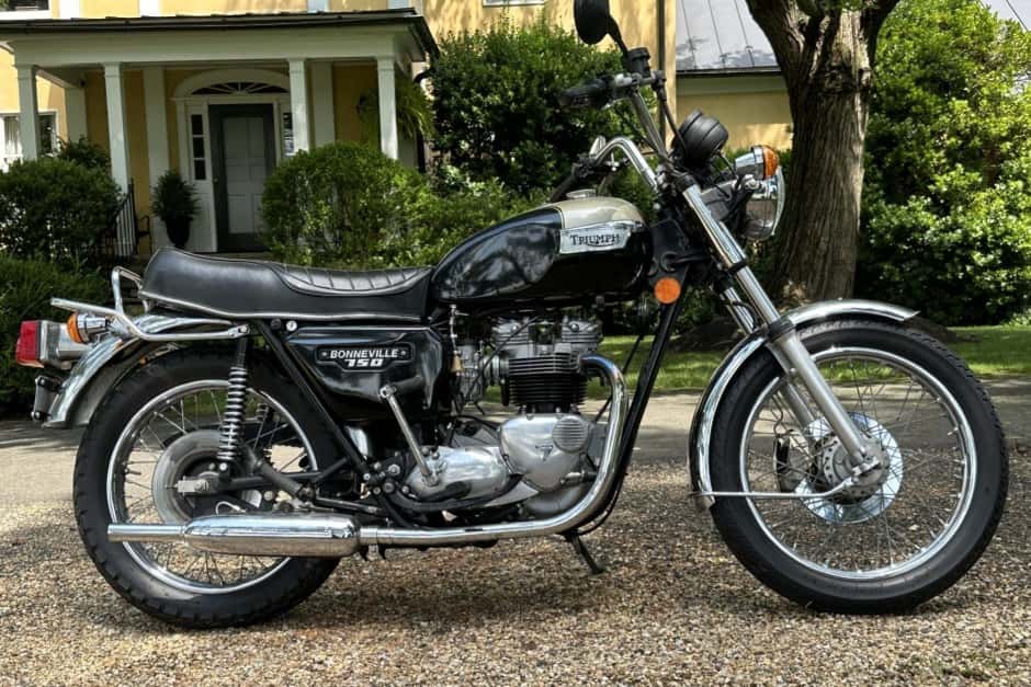 1979 Triumph Bonneville T140 sold for $4,600
