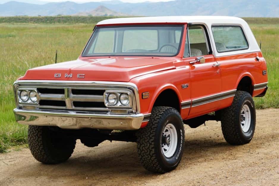 1972 GMC Jimmy (1970-1972) sold for $49,750
