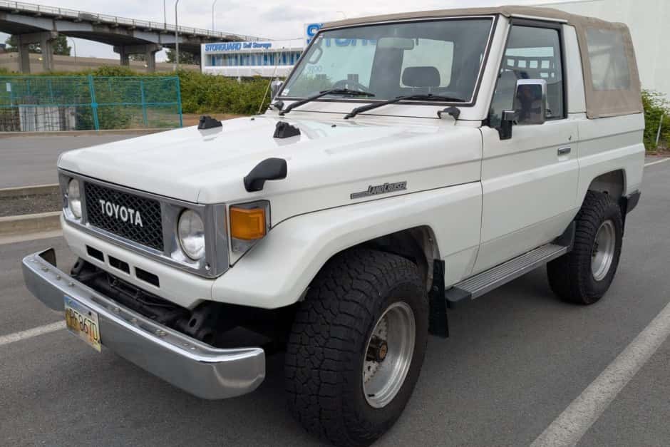 1996 Toyota Land Cruiser 70-Series sold for $23,888