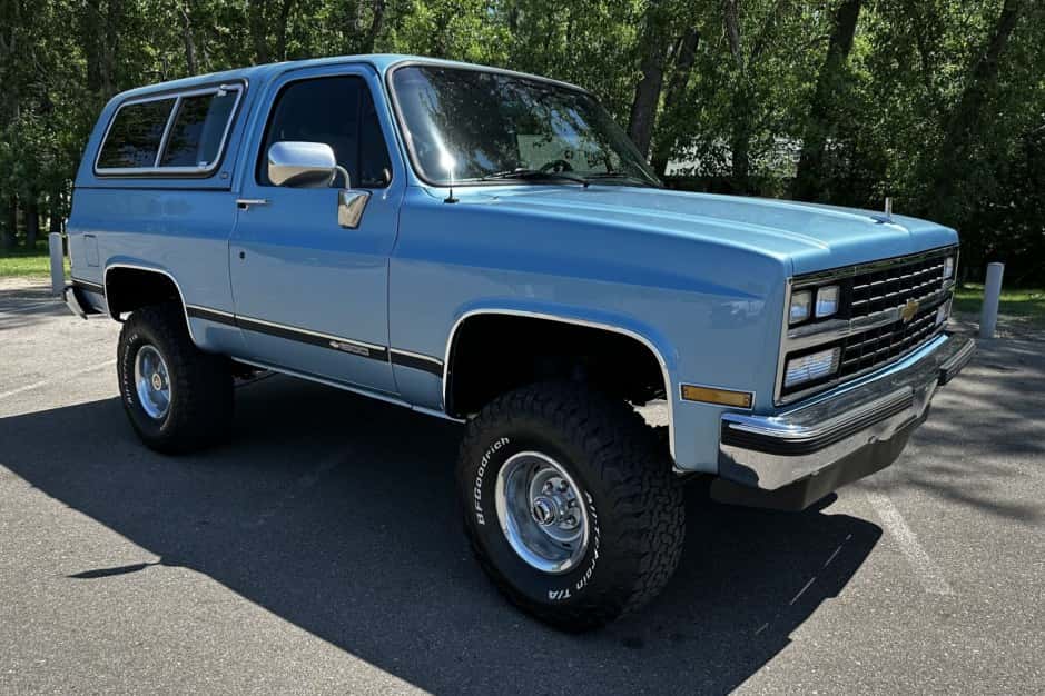 1989 Chevrolet K5 Blazer 1973-1991 sold for $29,075