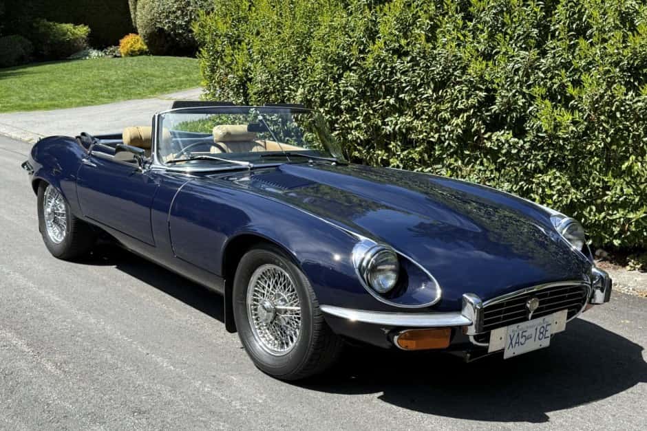 1974 Jaguar XKE Series III sold for $36,000