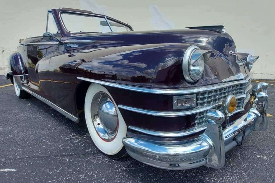 1948 Chrysler New Yorker sold for $12,600