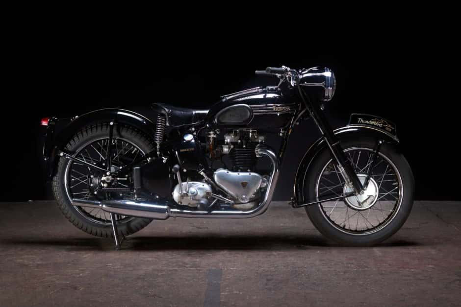1953 Triumph Thunderbird (1949-1966) sold for $23,250
