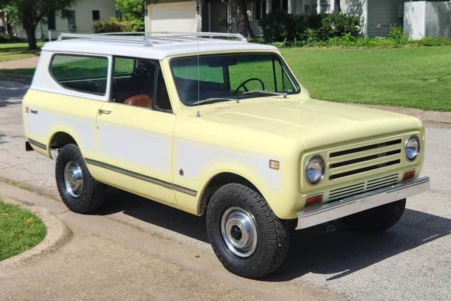 1972 International Harvester Scout II sold for $24,250
