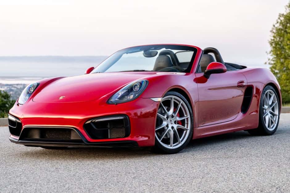 2015 Porsche 981 Boxster sold for $75,000
