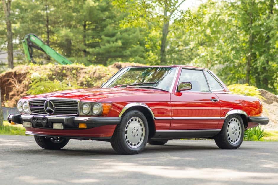 1989 Mercedes-Benz R107 SL sold for $28,500