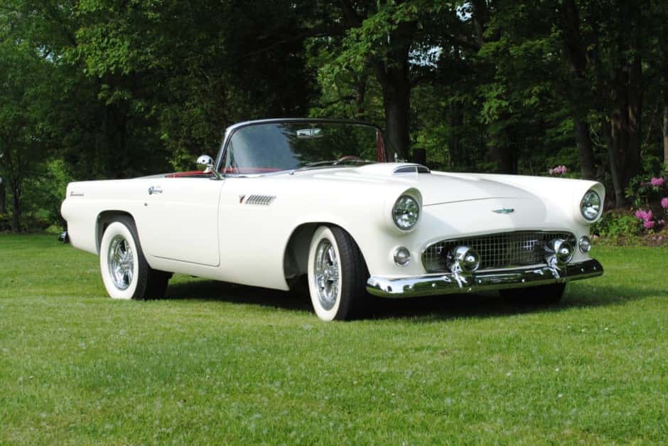 1955 Ford Thunderbird (1955-1957) sold for $56,000