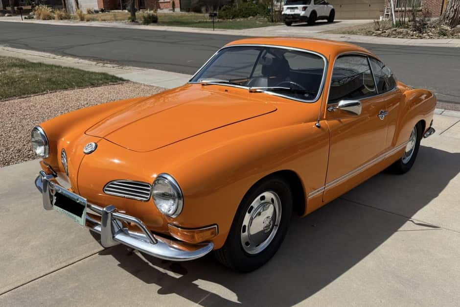 1970 Volkswagen Karmann Ghia sold for $15,750