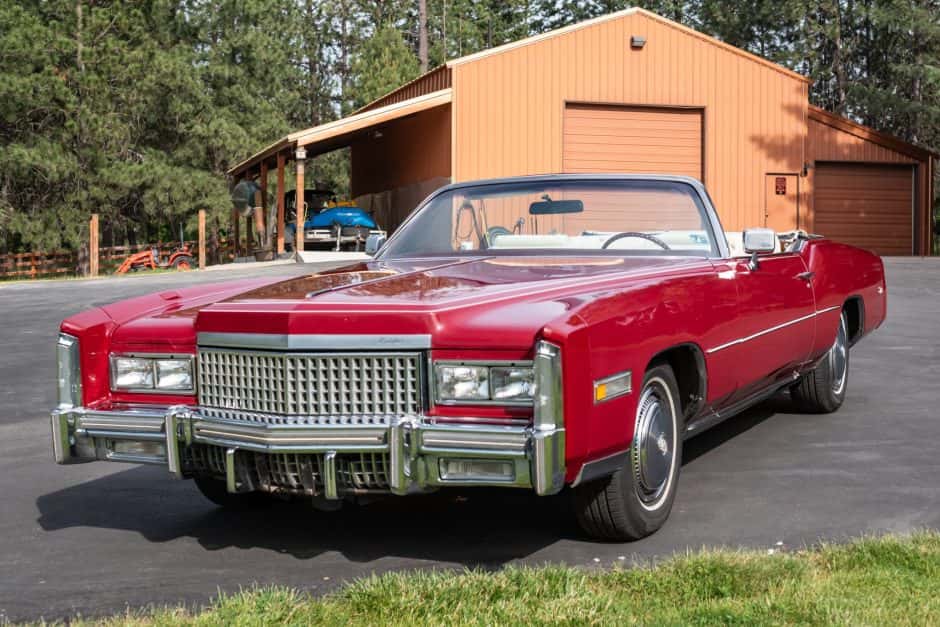 1975 Cadillac Eldorado (1971-1978) sold for $16,000
