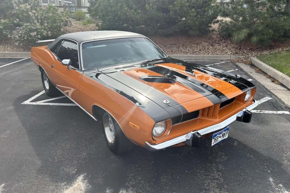 1974 Plymouth Barracuda sold for $38,000