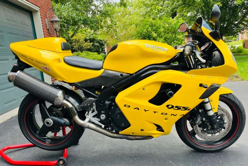 2003 Triumph Daytona (1991+) sold for $6,262