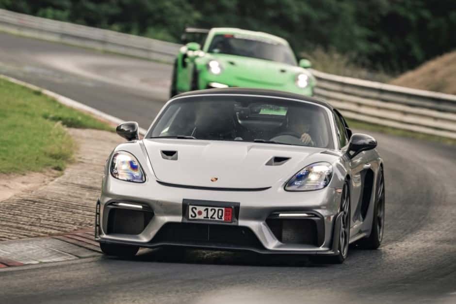 2024 Porsche 982 718 Boxster sold for $184,718