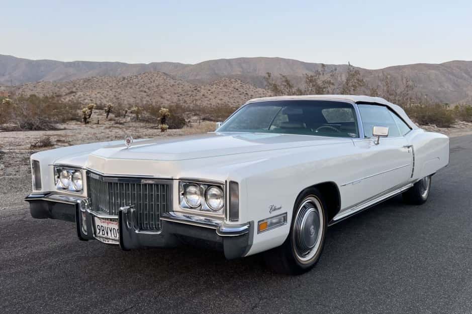 1972 Cadillac Eldorado (1971-1978) sold for $34,000
