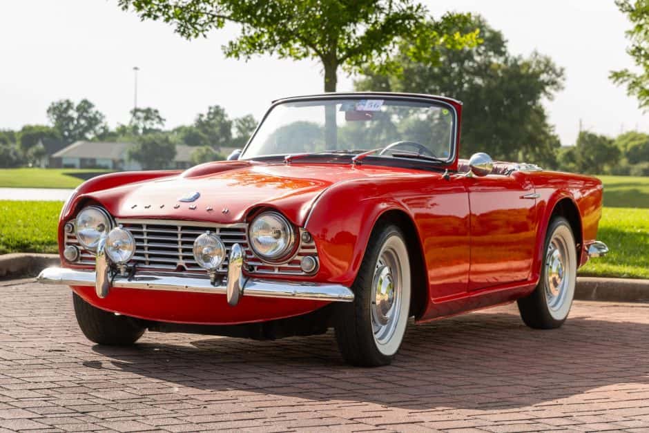 1962 Triumph TR4 sold for $16,500