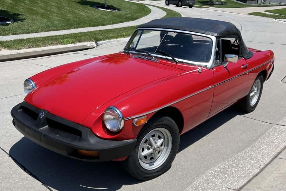 1978 MG MGB sold for $5,000