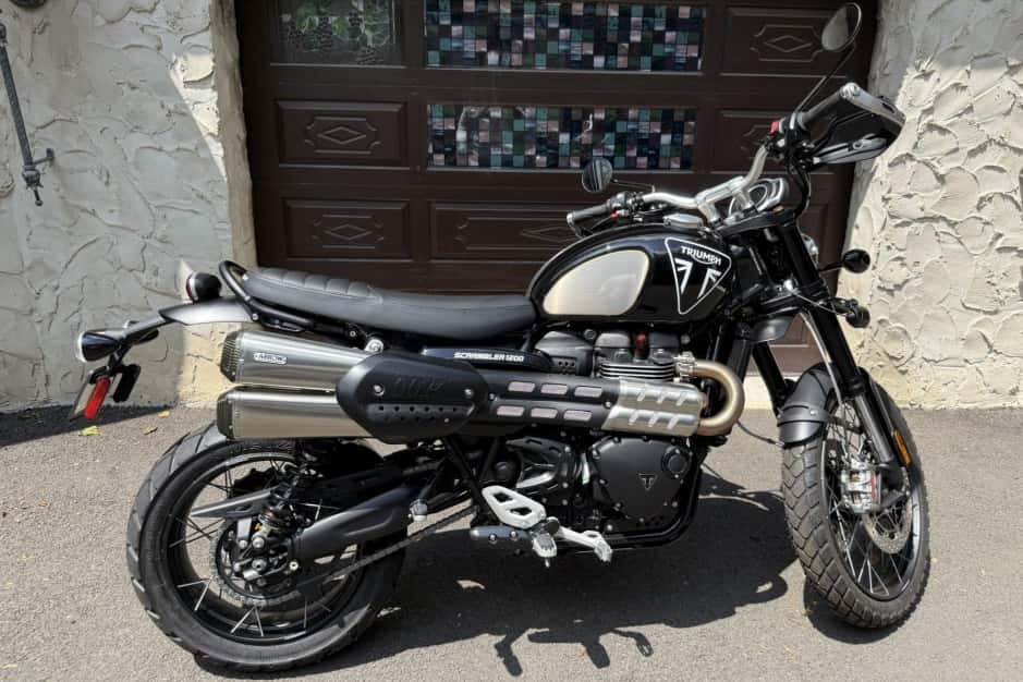 2021 Triumph Scrambler sold for $14,750