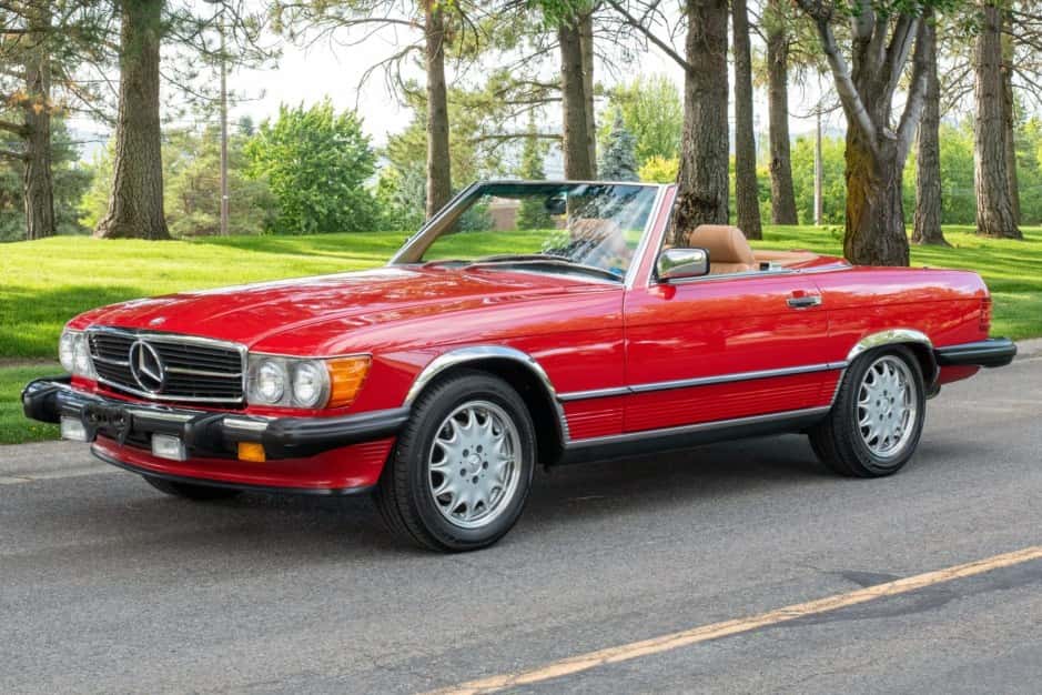 1987 Mercedes-Benz R107 SL sold for $31,250