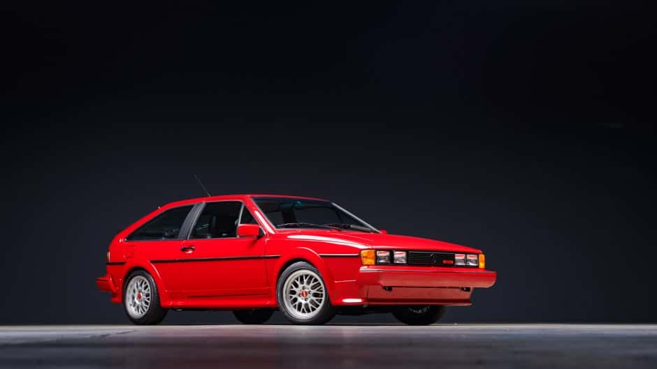 1986 Volkswagen Scirocco sold for $38,000