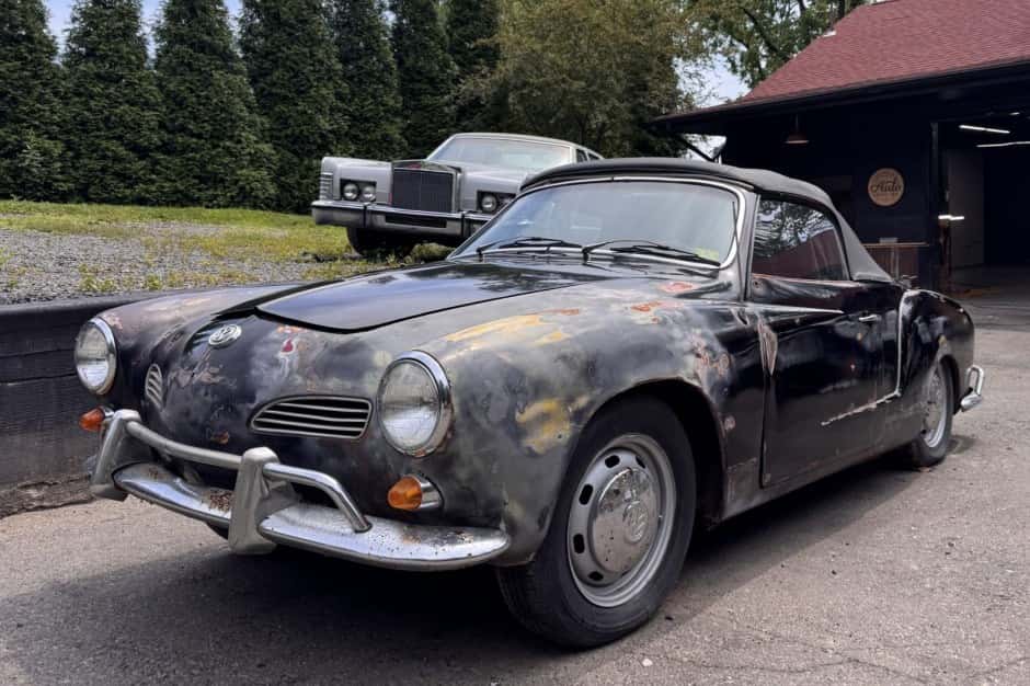 1968 Volkswagen Karmann Ghia sold for $3,000