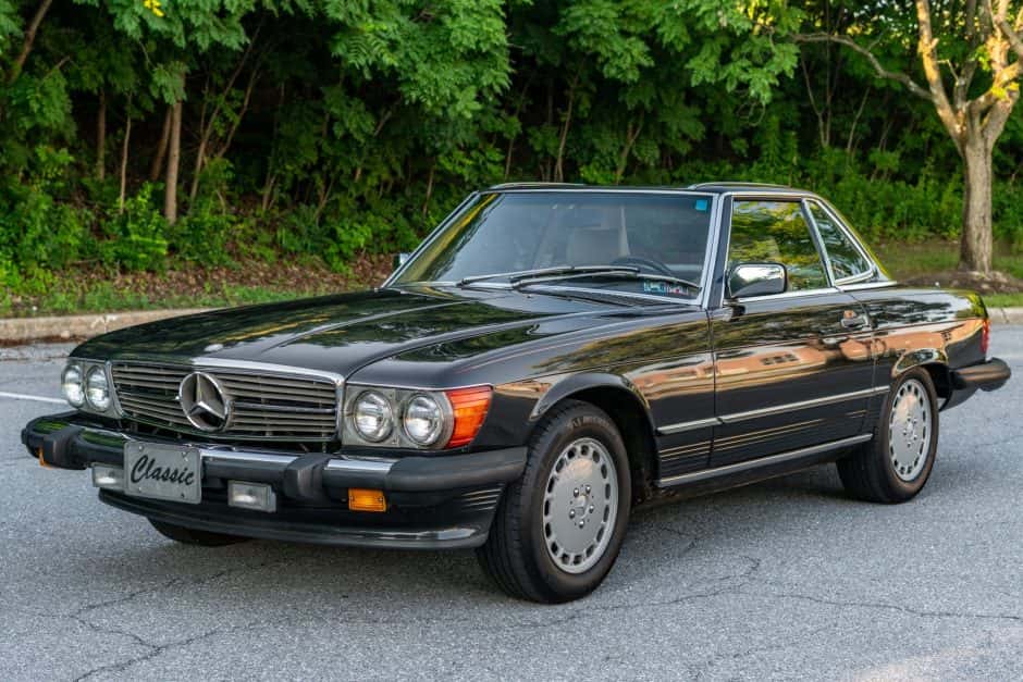 1989 Mercedes-Benz R107 SL sold for $18,250