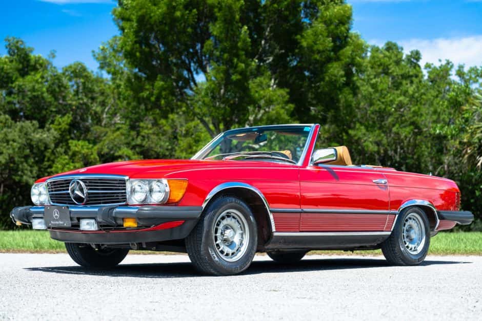 1983 Mercedes-Benz R107 SL sold for $10,750