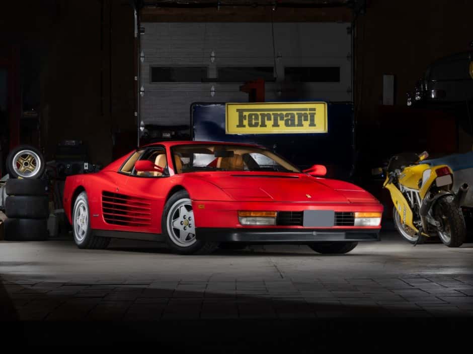 1988 Ferrari Testarossa sold for $158,750