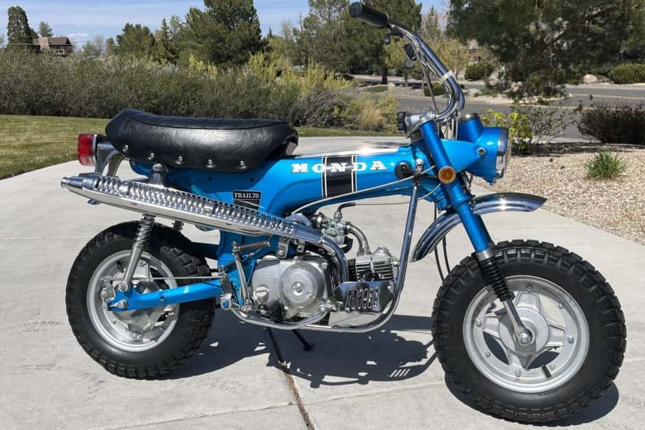 1970 Honda CT70 sold for $6,222