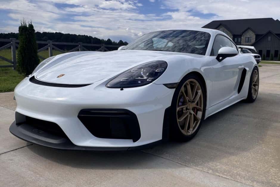 2022 Porsche Cayman GT4 sold for $121,000