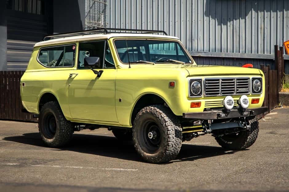 1976 International Harvester Scout II sold for $67,500