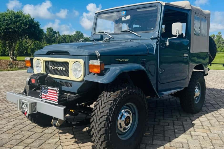 1985 Toyota Land Cruiser FJ40 sold for $47,250