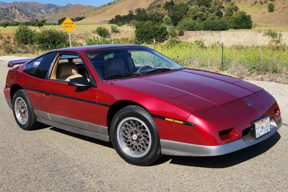 1987 Pontiac Fiero sold for $8,000