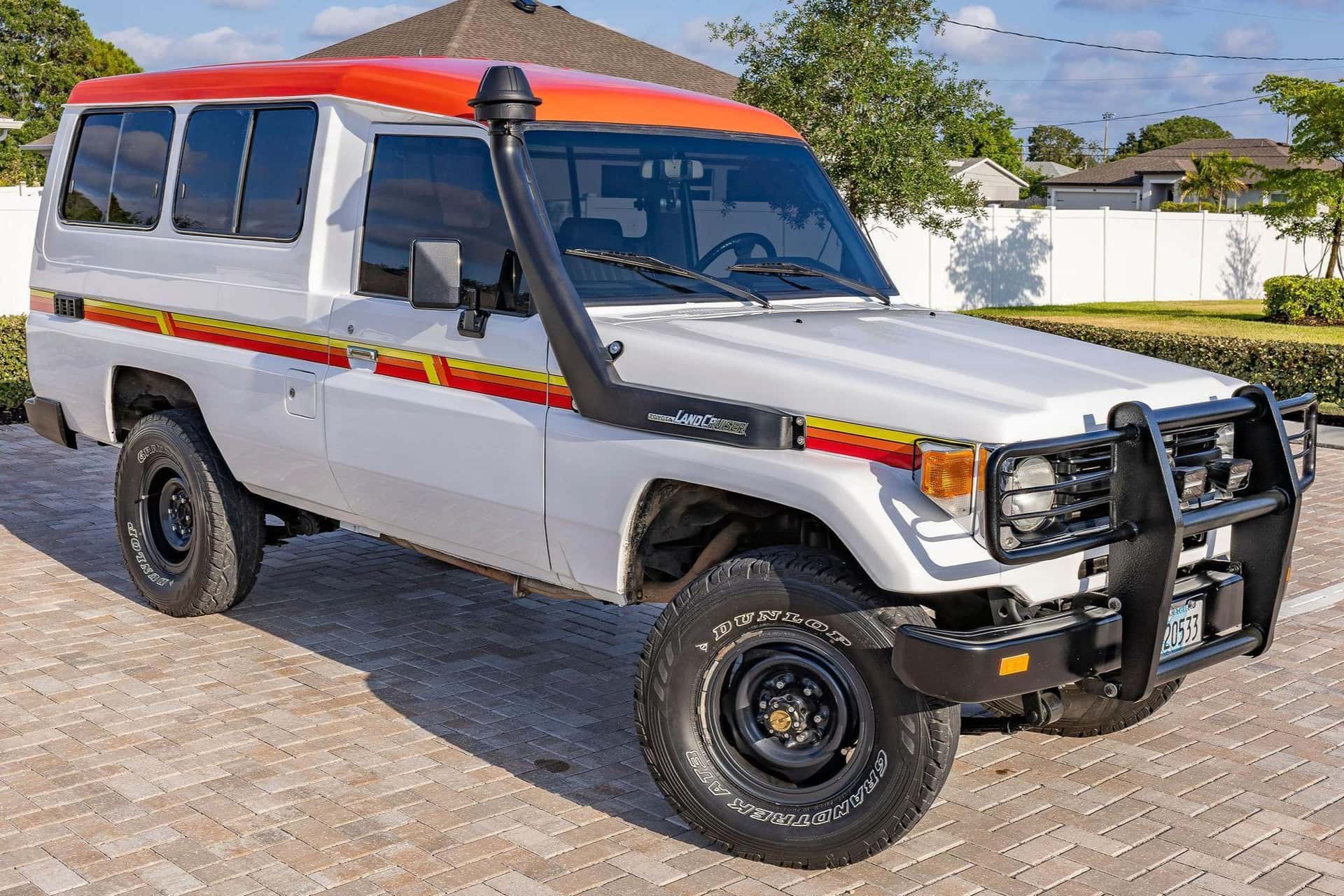 1997 Toyota Land Cruiser sold for $23,000
